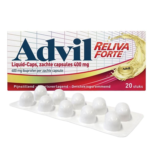 ADVIL UAD liquid caps 400mg 20 ST