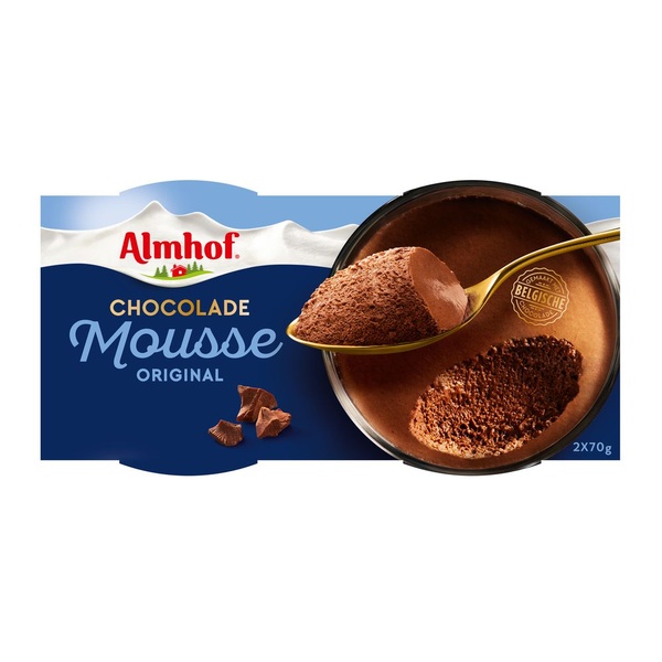 ALMHOF chocolademousse original 140 GR