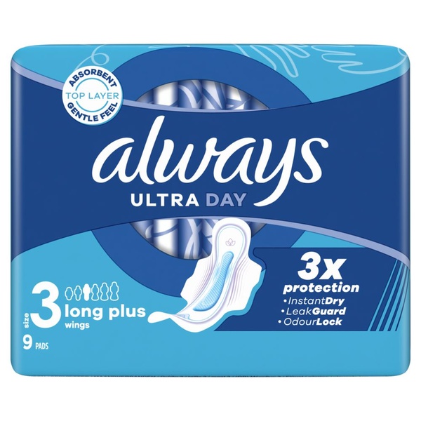 ALWAYS maandverband ultra day 9 ST