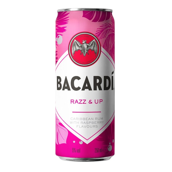 BACARD razz en up 250 ML