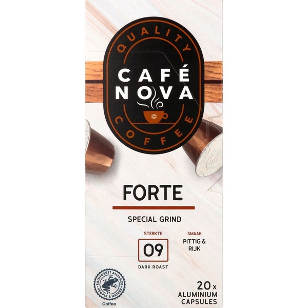 CAFENOVA caps. espresso forte 20 ST