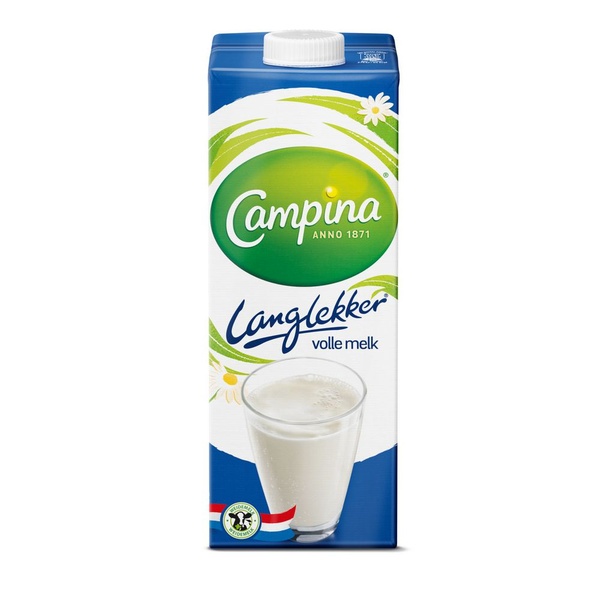 CAMPINA langlekker volle melk 1 LT
