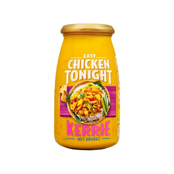 CHICKENT kerrie met     ananas 520 GR