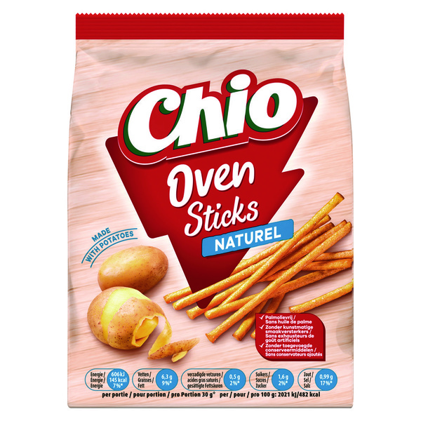 CHIO ovensticks naturel 160 GR