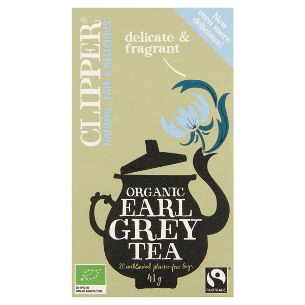 CLIPPER earl grey thee bio 20 ST