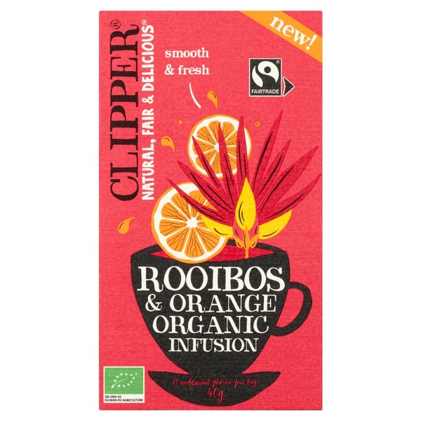 CLIPPER rooibos orange 20 ST