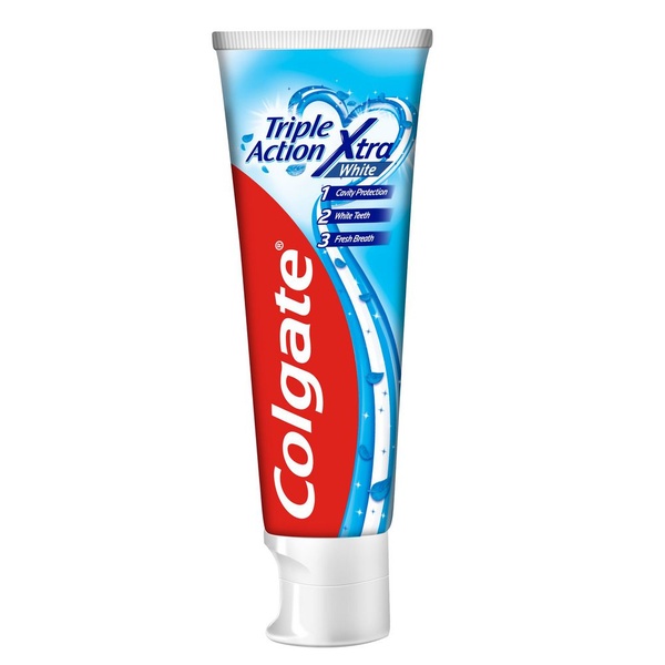 COLGAT tandpasta tripel action xtra white 75 ML