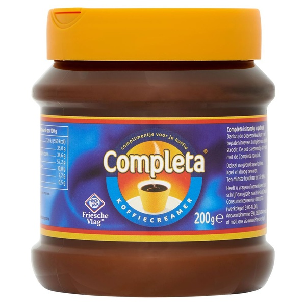 COMPLETA koffiecreamer. 200 GR