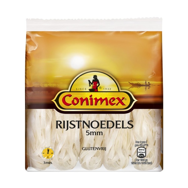 CONIMEX rijst noedels 5mm 225 GR