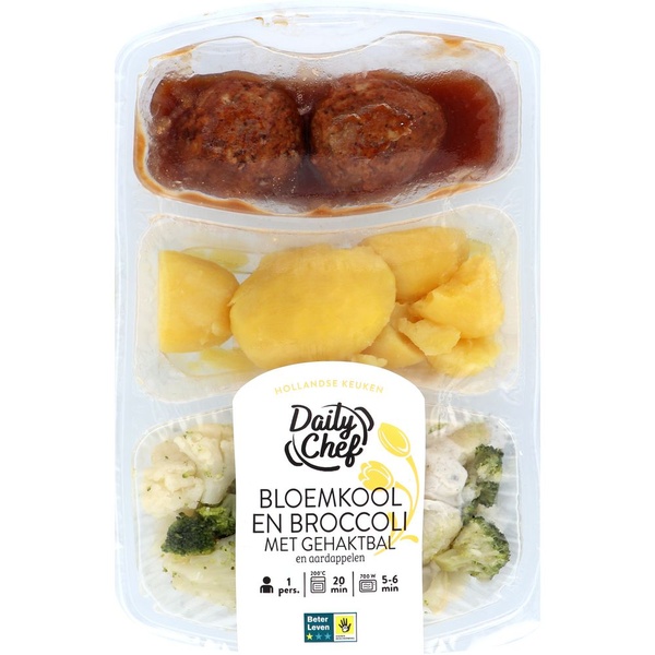 DAILYCH bloemkool gehaktbal 500 GR