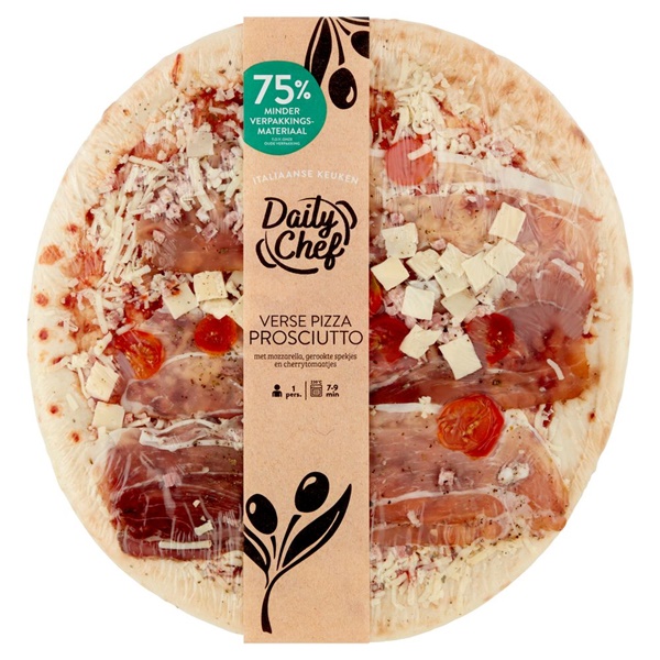 DAILYCH pizza prosciutto 439 GR