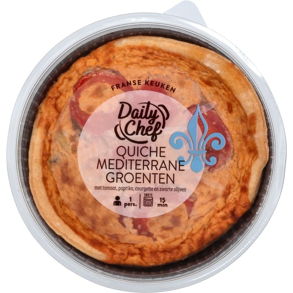DAILYCH quiche mediterrane 300 GR