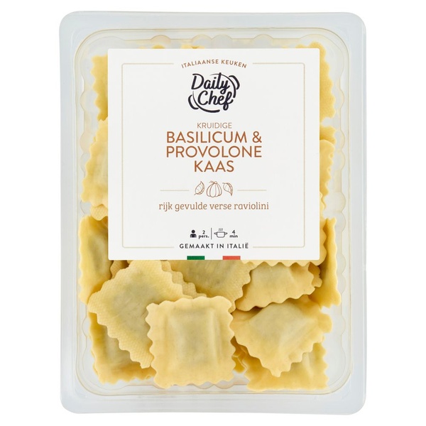 DAILYCH ravioli basilic provolone 250 GR
