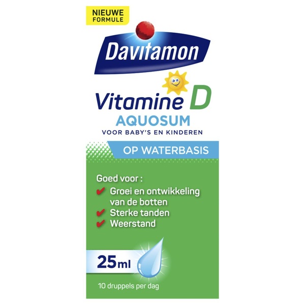 DAVITA AV vitamine d  aquasum 25 ML
