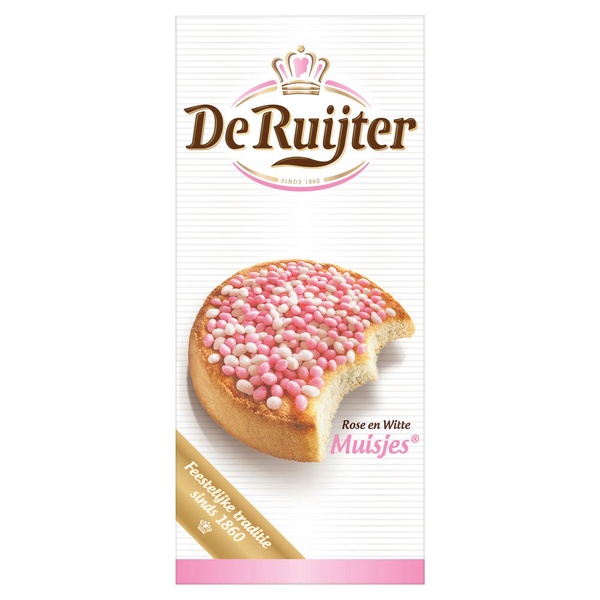 RUIJTER muisjes rose wit 330 GR