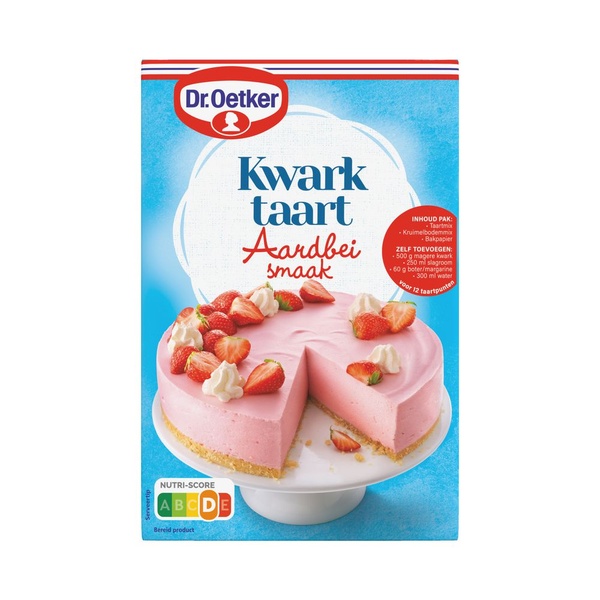 OETKER kwarktaart aardbei 440 GR