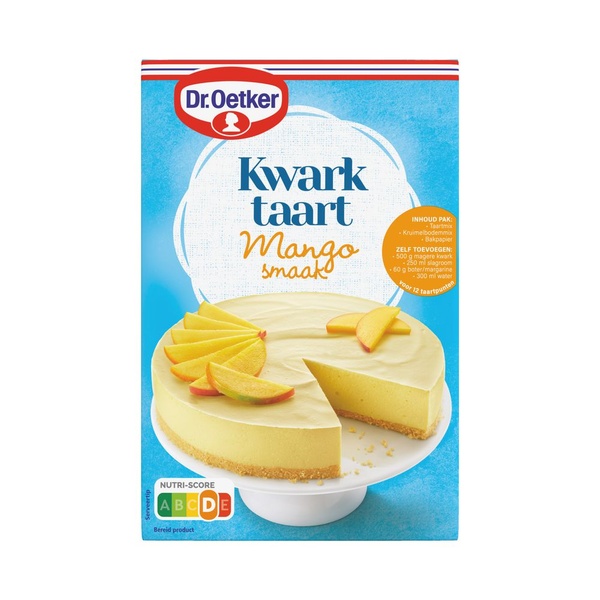 OETKER mango kwark taart 440 GR
