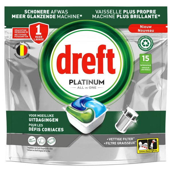 DREFT platinum tabs original 15 ST