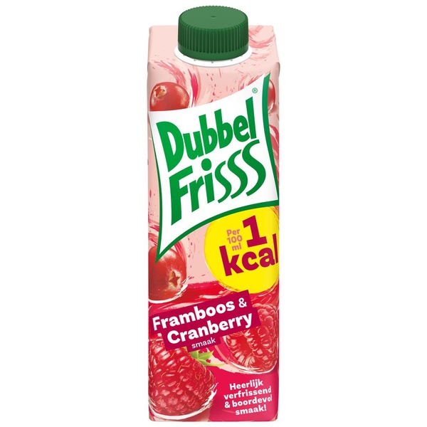 D.FRISSS 1kcal framboos cranberry 350 ML