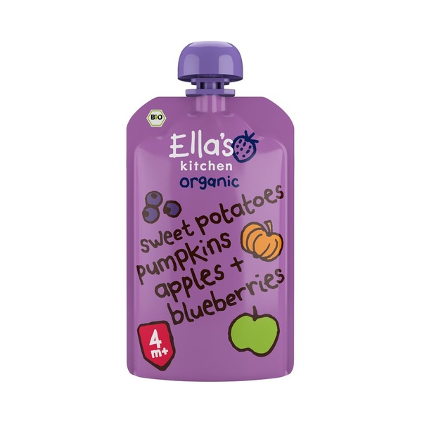 ELLA'S K zoete aardappel 4+ bio 120 GR
