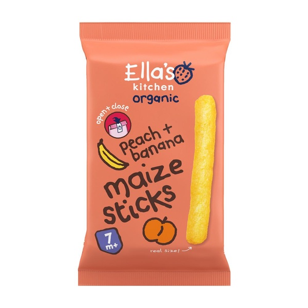 ELLA'S K bio maize stick peach banana 16 GR