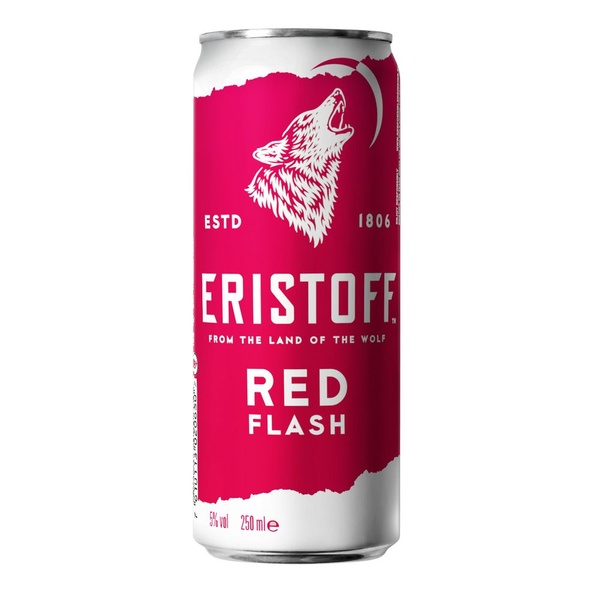 ERISTO red flash vodka 250 ML