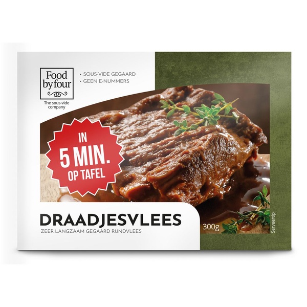FOODBYFO draadjesvlees 300 GR