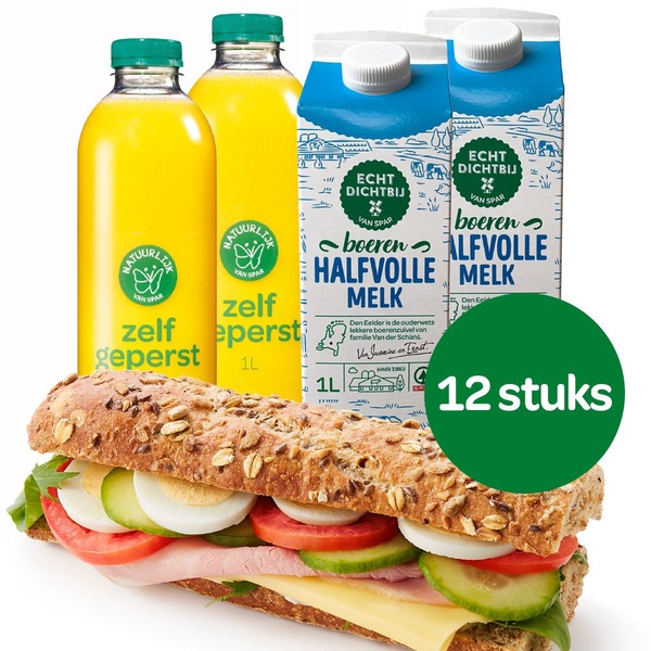 FoodClub lunchpakket 8 personen. 1 ST