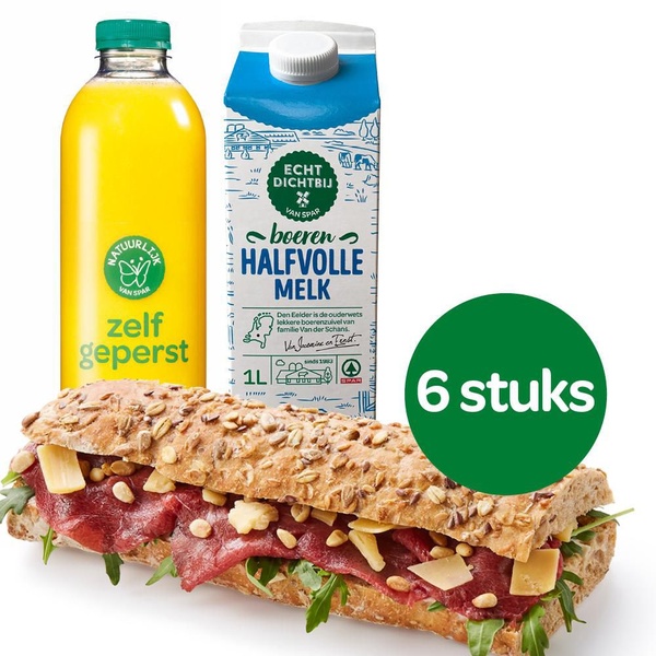 FoodClub lunchpakket luxe 4 pers. 1 ST
