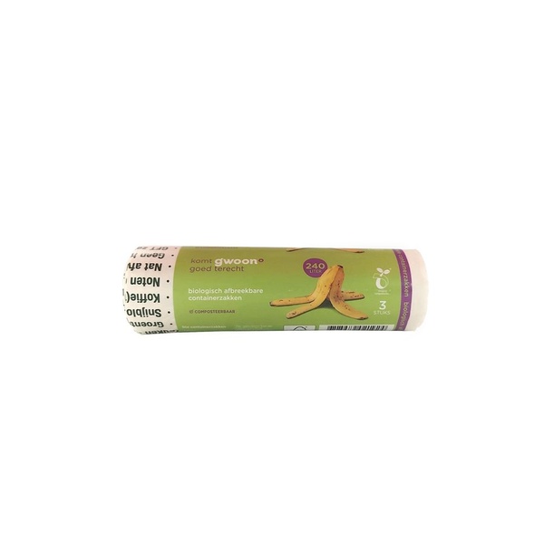 G'WOON bio container  zakken 240 ltr 3 ST