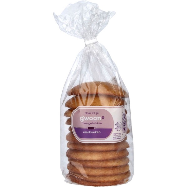 G'WOON eierkoeken 12 ST