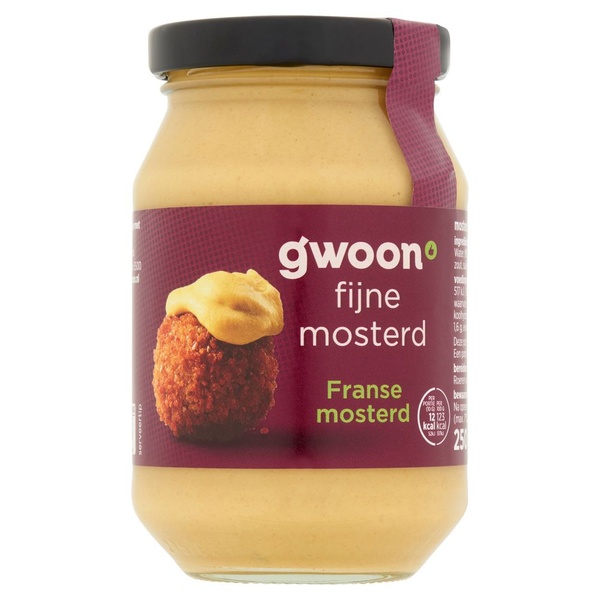 G'WOON Franse mosterd 250 GR