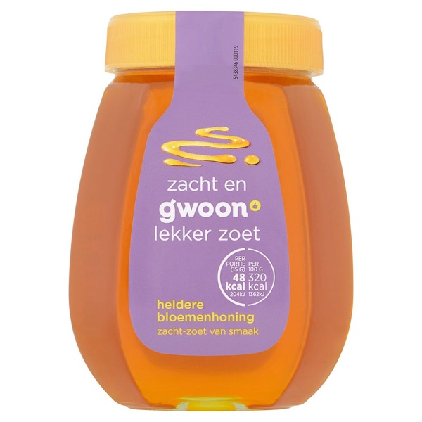 G'WOON bloemenhoning vloeibaar 500 GR