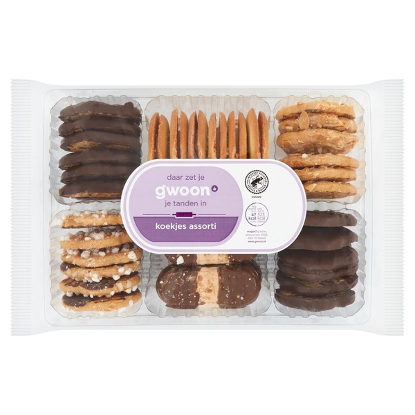 G'WOON koekjes assort 300 GR