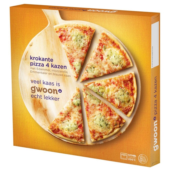 G'WOON krokante pizza kazen 340 GR