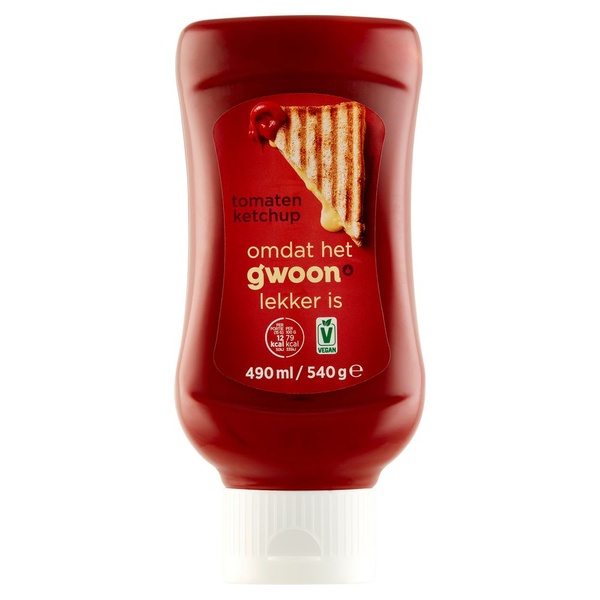 G'WOON tomaten ketchup 500 ML