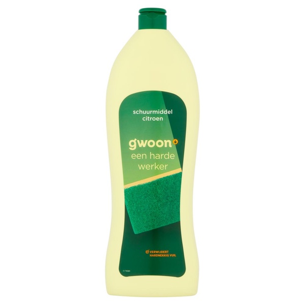 G'WOON schuurmiddel   citroen 750 ML
