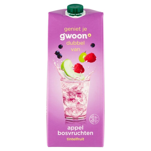 G'WOON tintelfr appel bosvruchten 1.5 ML