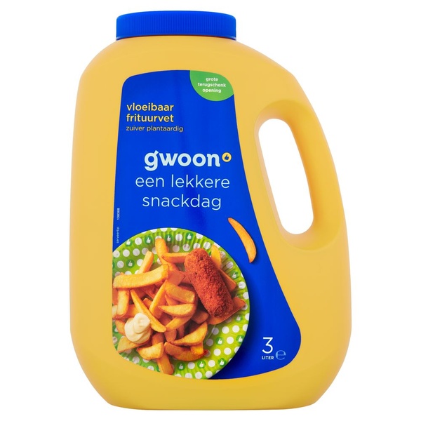 G'WOON vloeibaar frituurvet 3 LT