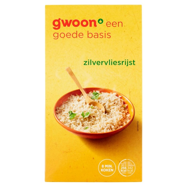 G'WOON zilvervlies rijst 400 GR