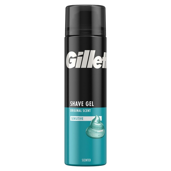 GILLET scheergel sensitive 200 ML