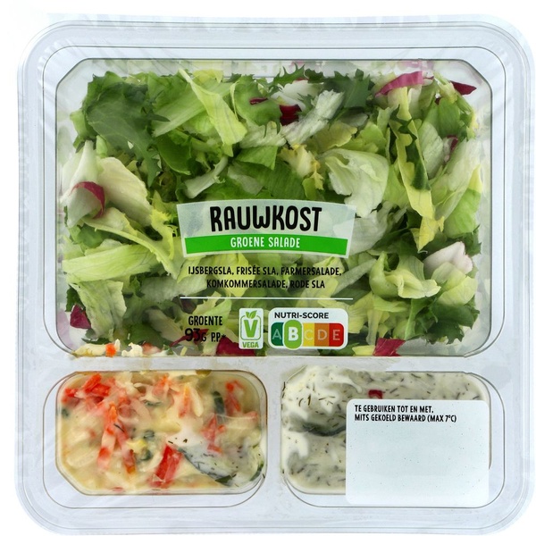 Groene salade rauwkost 275 GR
