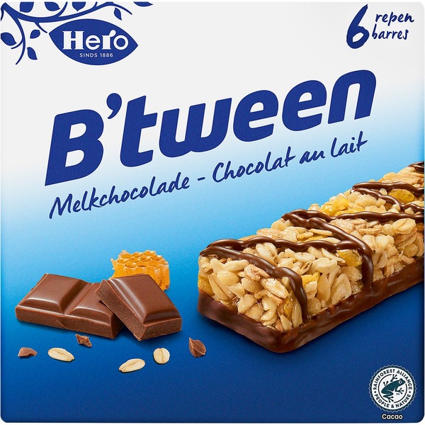 HERO b'tween melkchocolade 150 GR