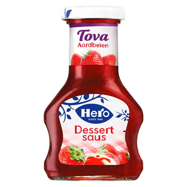 HERO tova aardbeien dessertsaus 125 ML