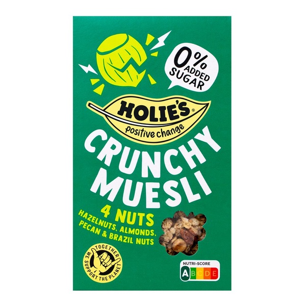 HOLIE crunchy muesli 4 nuts 400 GR