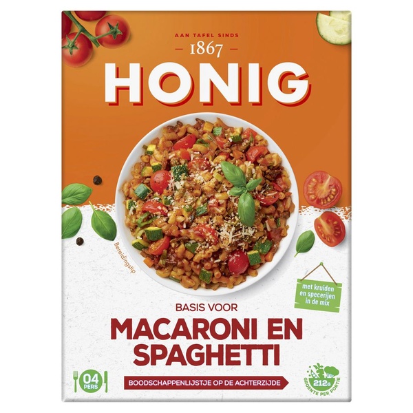 HONIG basis macaroni en spaghetti 41 GR