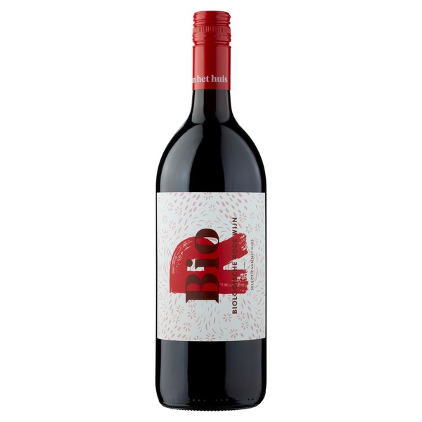 HUISWIJN biologisch rood 1 LT