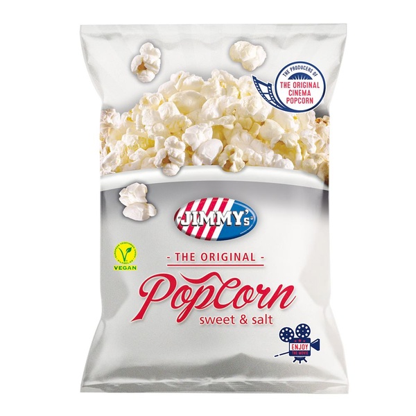 JIMMY'S sweet & salt popcorn 100 GR