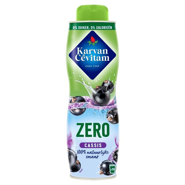 KARVAN siroop zero cassis 600 ML