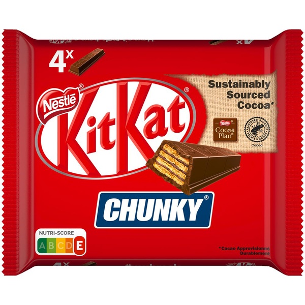 KITKAT chunky melk 4-pack 160 GR